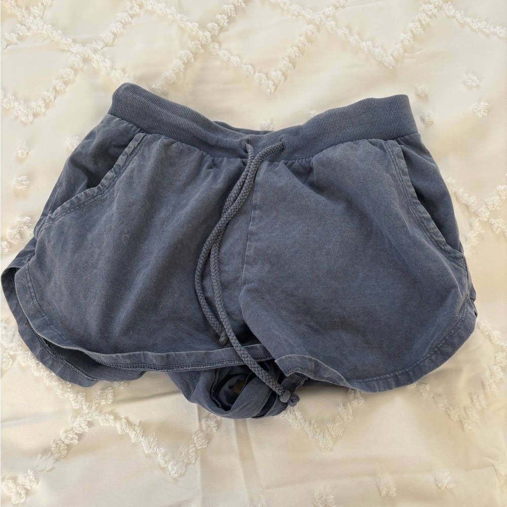 Blue comfy shorts